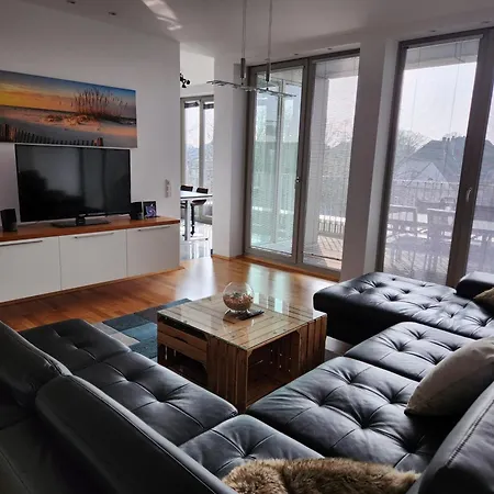 Penthouse-wohnung Am Innenhafen Apartment