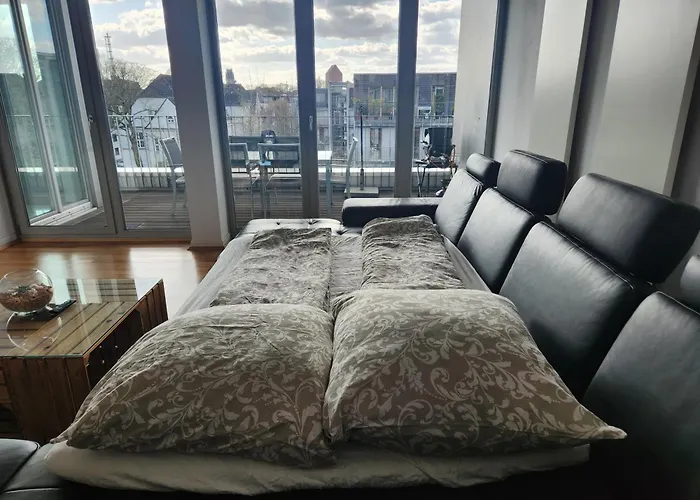 Penthouse-wohnung Am Innenhafen דיסבורג